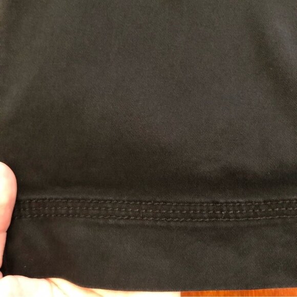 Jessica Y2K Mini Cargo Grunge Medium to Low Rise Black Mini A Line Skirt. Size 8 - Picture 7 of 14